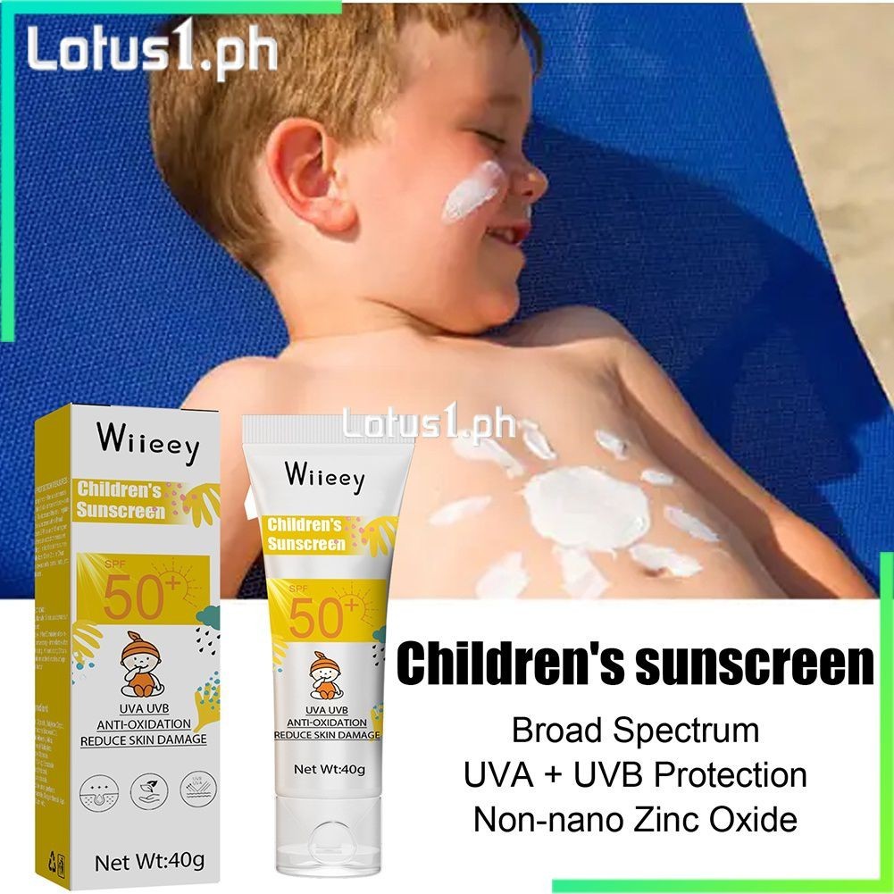 Kids Spf 50 Sunscreen Lotion Sun Block Kids Mild And Non-irritating ...