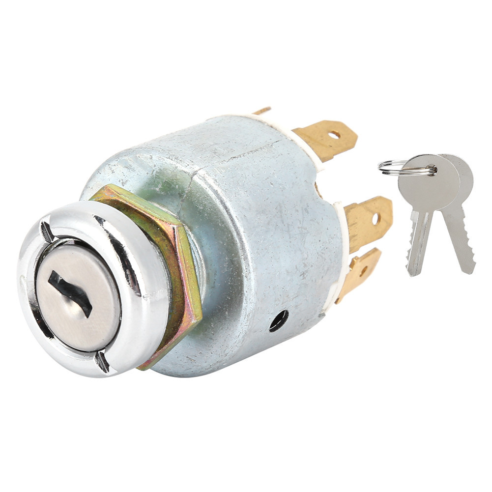 Yaouy Ignition Switch with 2 Keys Universal Boat Key Starter for Car ...