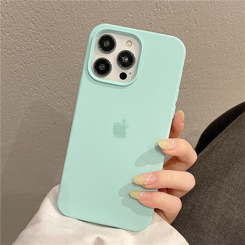 Matte Liquid Silicone Soft Case IPhone 7 8 Plus XR XS Max 11 12 13 14 ...