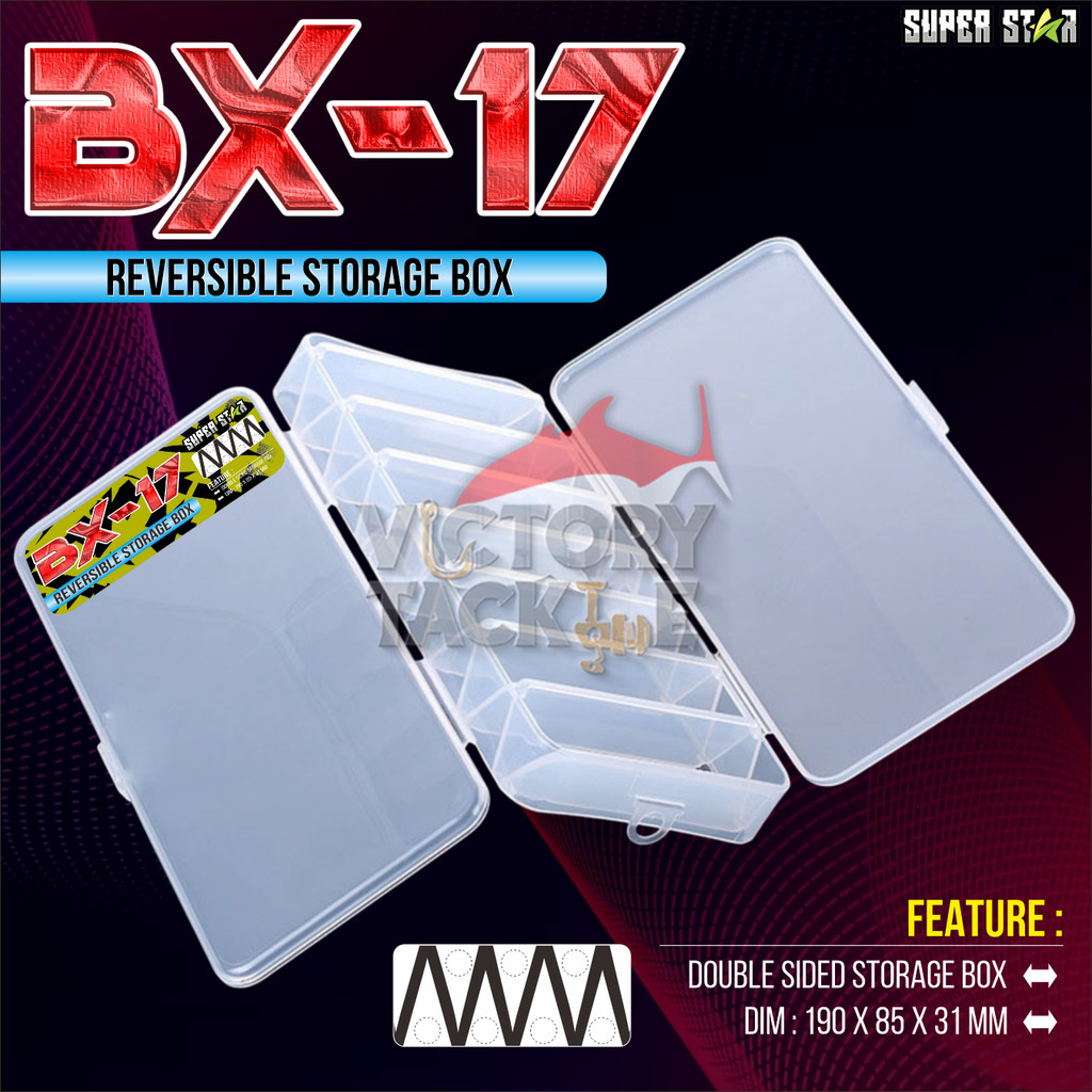 Superstar BX-17 Box Tamiya Fishing Accessories Box | Shopee Philippines