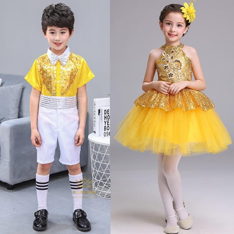 Flower Girl Boy Dress Suit Children's Small Suit