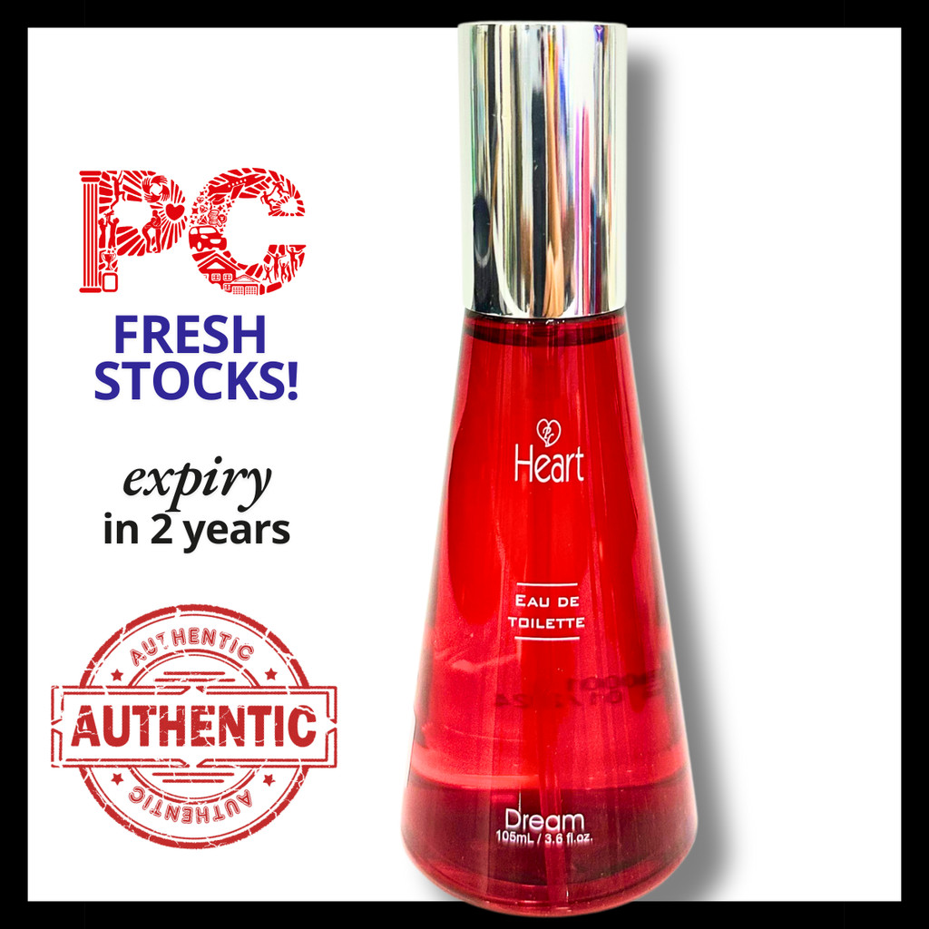 Pc Heart Eau De Toilette Dream 105ml by PC Personal Collection | Shopee ...