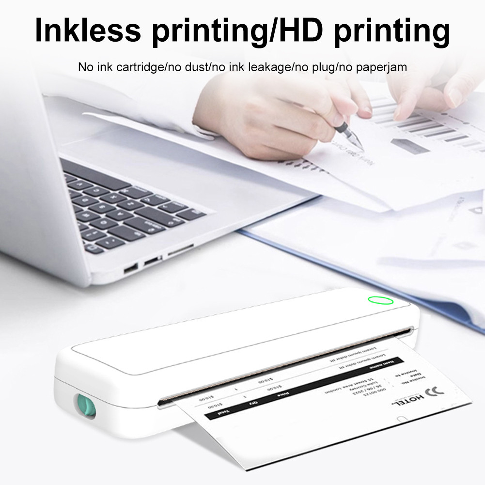 Fockety Portable Printer, A4 Wireless Bluetooth Thermal - View #10