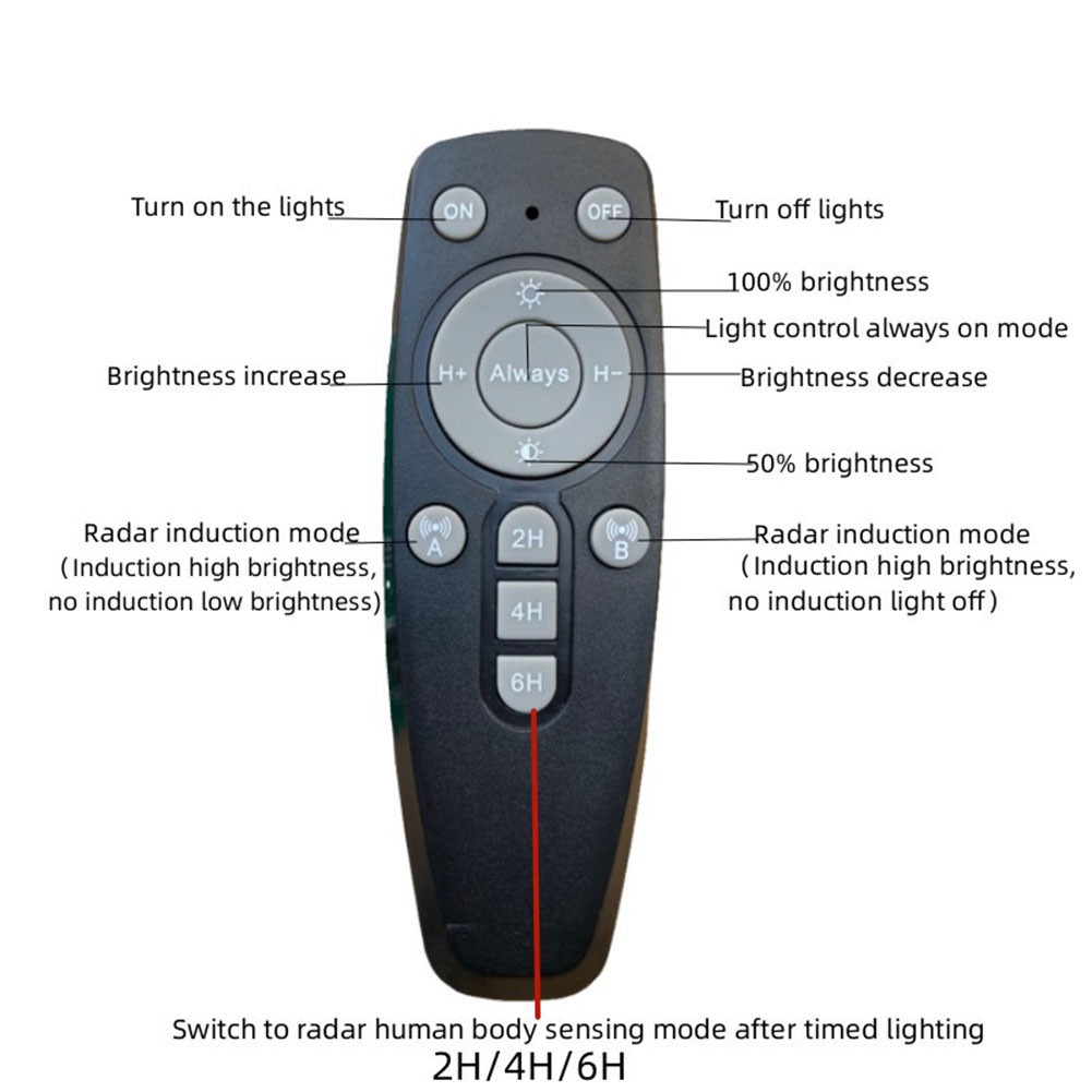 3.2V 3.7V Remote Control Solar Light Circuit Board Radar Human Body ...