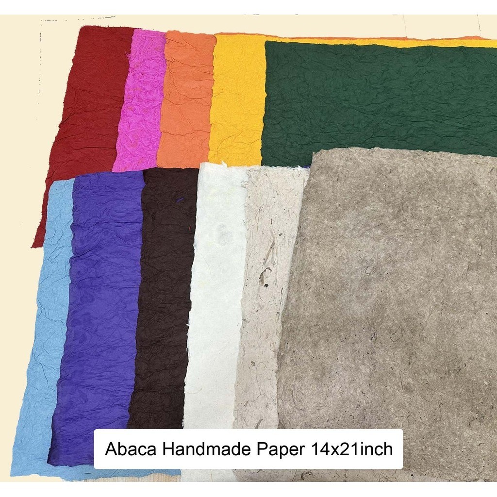 Abaca Handmade Paper 14x21inch | Shopee Philippines
