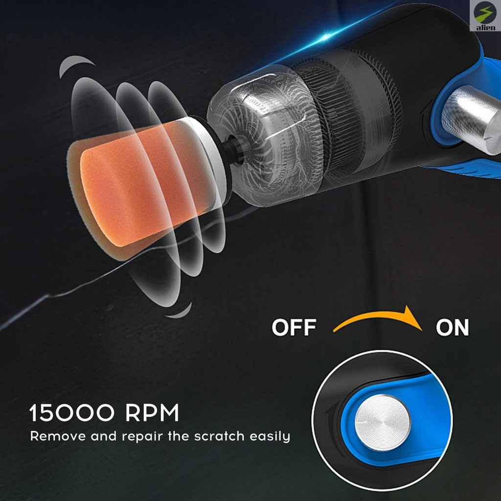 Repairing USB Kit Sanding Automobile Mini Buffing Portable Scratch ...