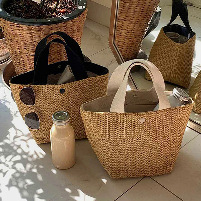 Shop straw beach bag for Sale on Shopee Philippines