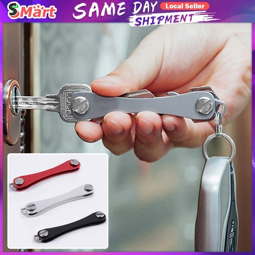 Key Organizer Multi-function Keys Clip Smart Keychain Aluminum Alloy ...