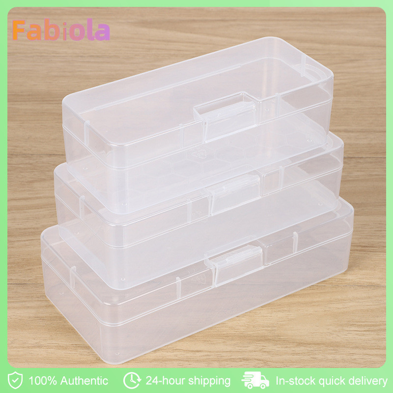 transparent PP plastic storage box jewelry beaded objects /Parts/tools ...