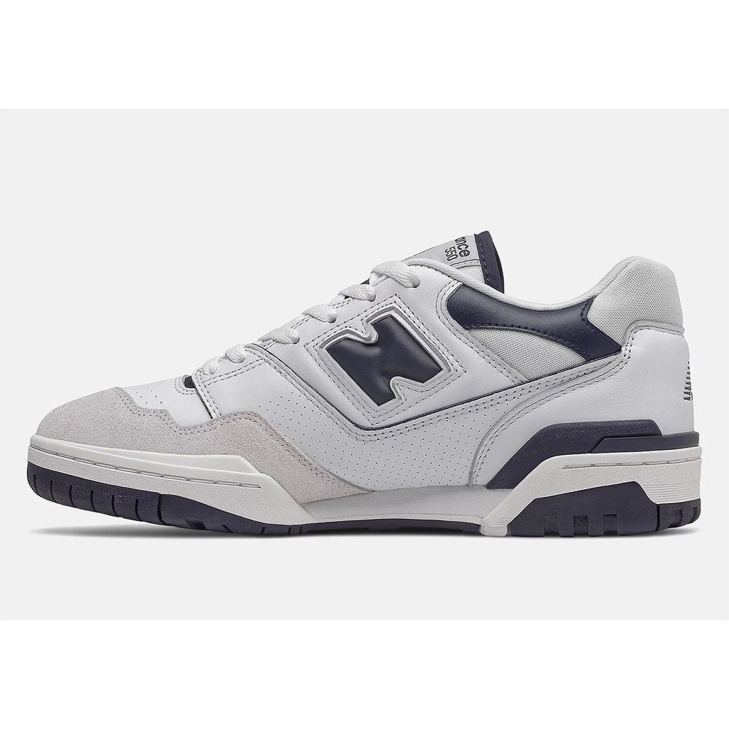 0NN2 NEW BALANCE 550 NB550 Series Gray Blue Vintage Leather Suede Men ...