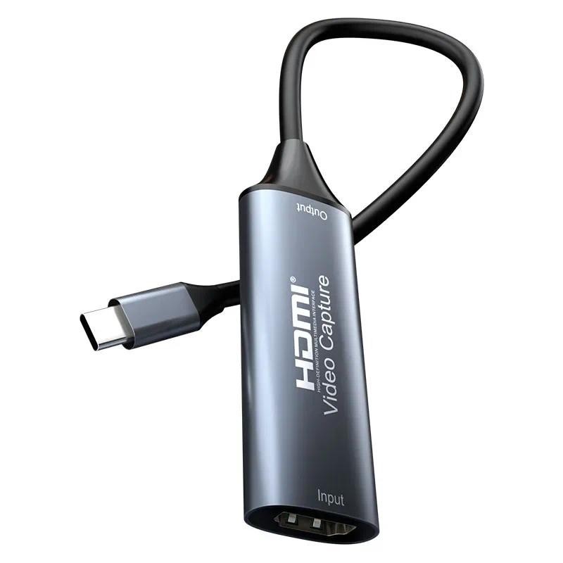 4K HDMI To TypeC USB 2.0 USB-C Video Capture Card 1080P Audio Video ...