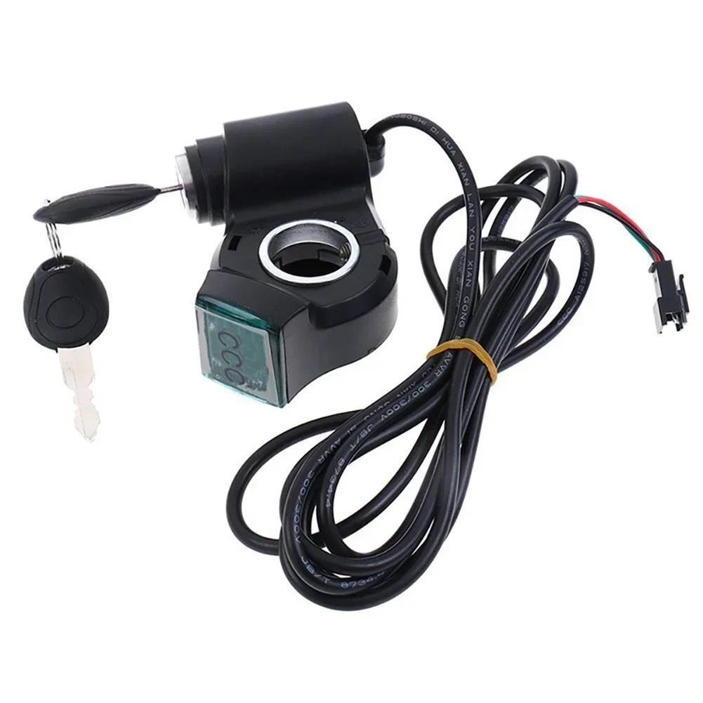 Power Switch Lock Battery Lock 2472V Throttle Display Thumb Throttle