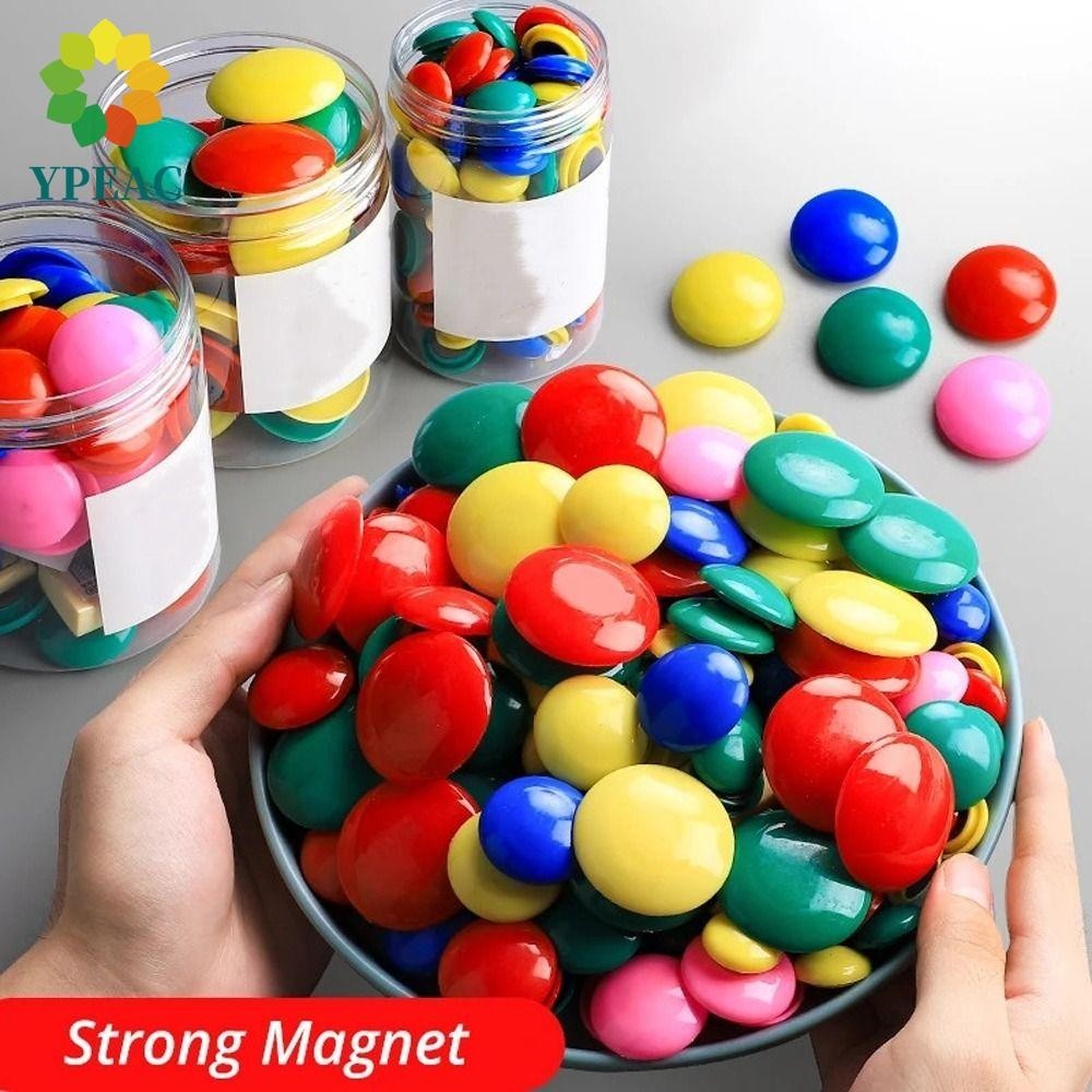 YPEAC Whiteboard Magnets, 20mm 30mm 40mm Fridge Sticker Magnet Buttons ...