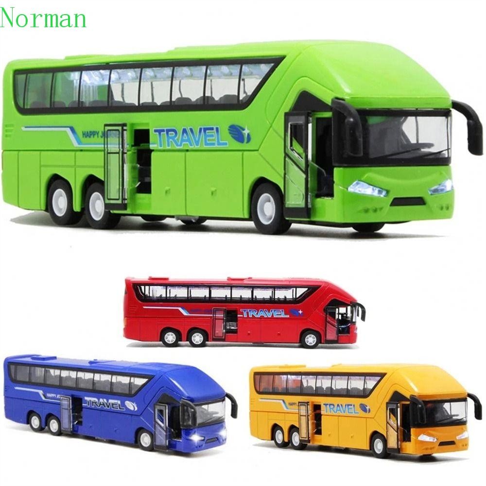 NORMAN1 Bus Toy Birthday Gift Gift for Boy Door Open FLashing With ...