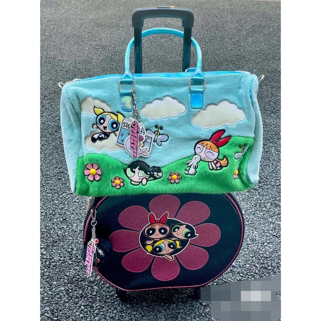 The Powerpuff Girls The Powerpuff Girls Childlike Large-Capacity Tote ...