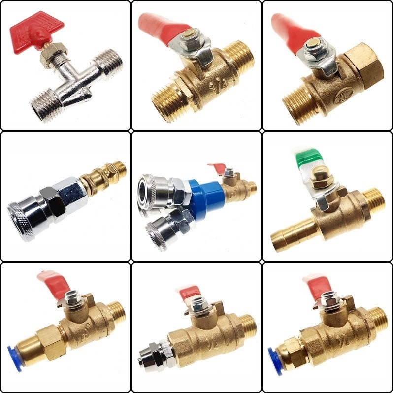 Exhaust valve inlet air compressor small ball valve compressor air ...