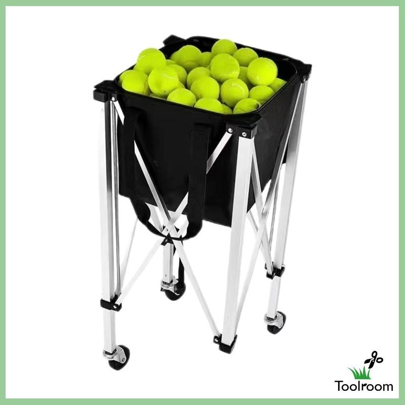 [ Tennis Ball Basket, Ball Holder, Foldable And Lightweight, Pickup ...