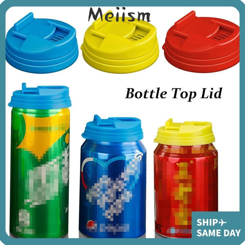 MEIISM Soda Can Covers Fizzy Drink Accessories Soda Lid Cap Leak Proof ...