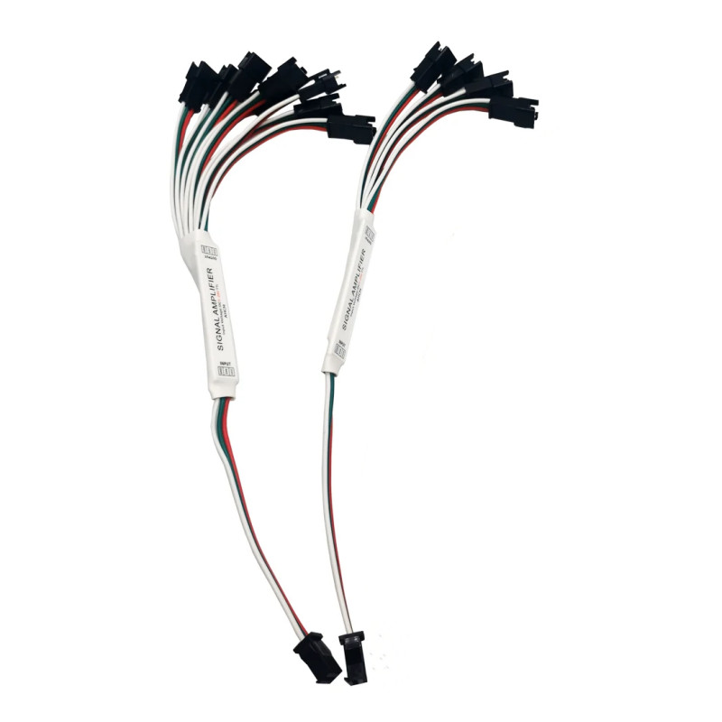 1-5PCS 1 TO 4/8 Led Strip Mini TTLSignal Amplifier Repeater For 3Pin ...