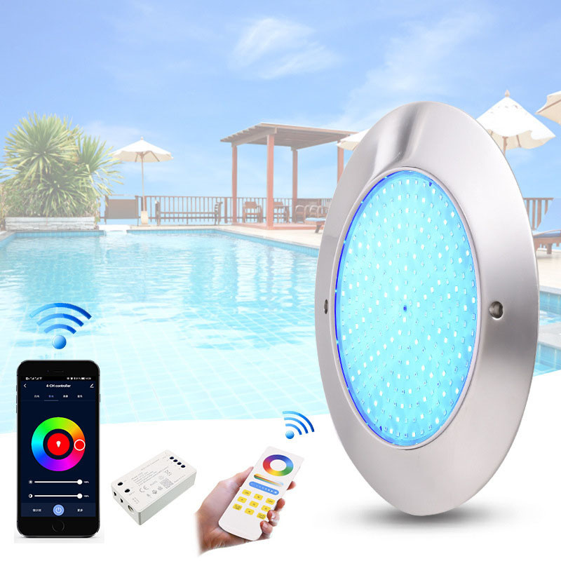 Ultra-Thin Metal RGB Pool Light - 230 x 8 - Lighting