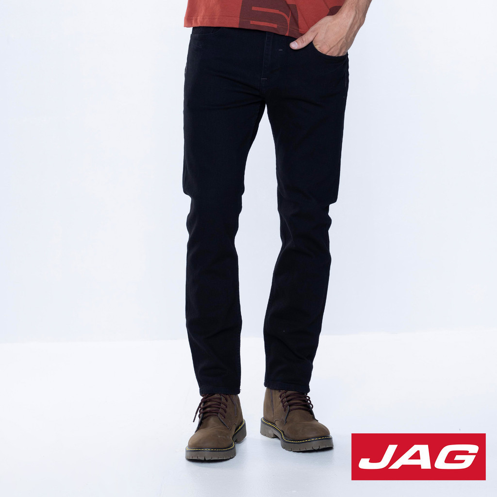 Jag Men's Black Skinny Stretch Jeans - 28