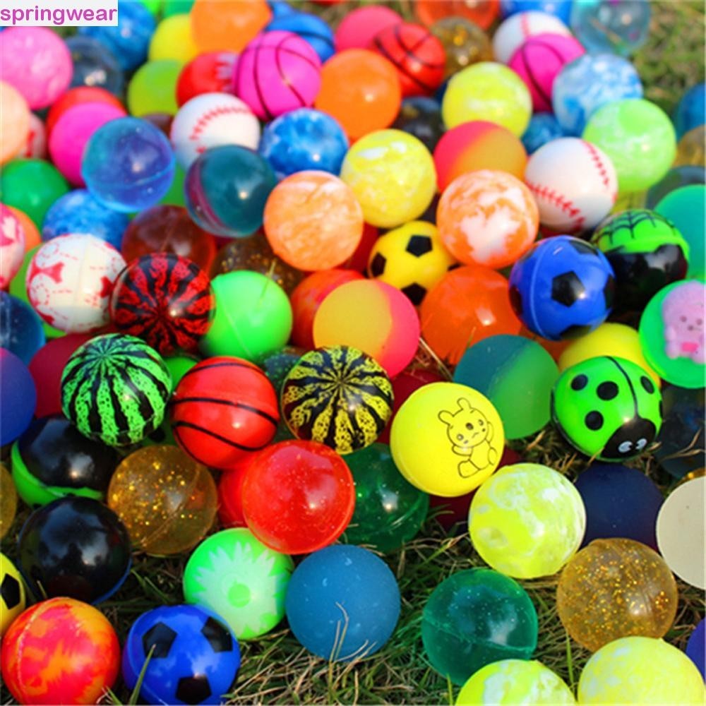 SPRINGWEAR Bouncing Balls 10/20 pcs for Children Elastic Rubber Anti ...