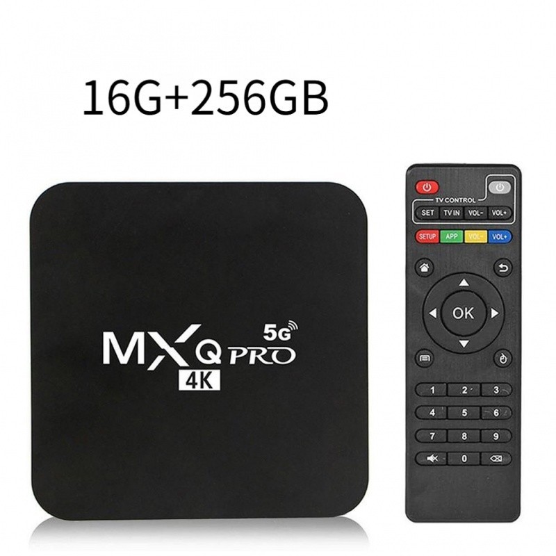 RR+`4K Network Player Settop Box Home Remote Control Box Smart Media