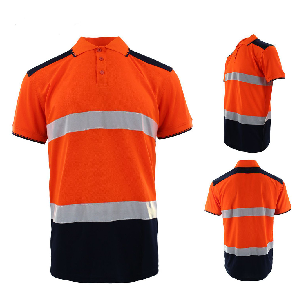 ppe-safety-jacket-reflective-uniform-safe-polo-shirt-short-sleeve