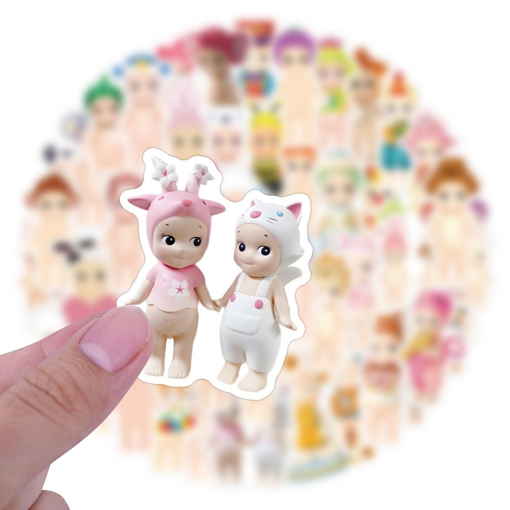 53pcs Cute Sonny Angel Waterproof Sticker DIY Aquaflask Water Bottle ...