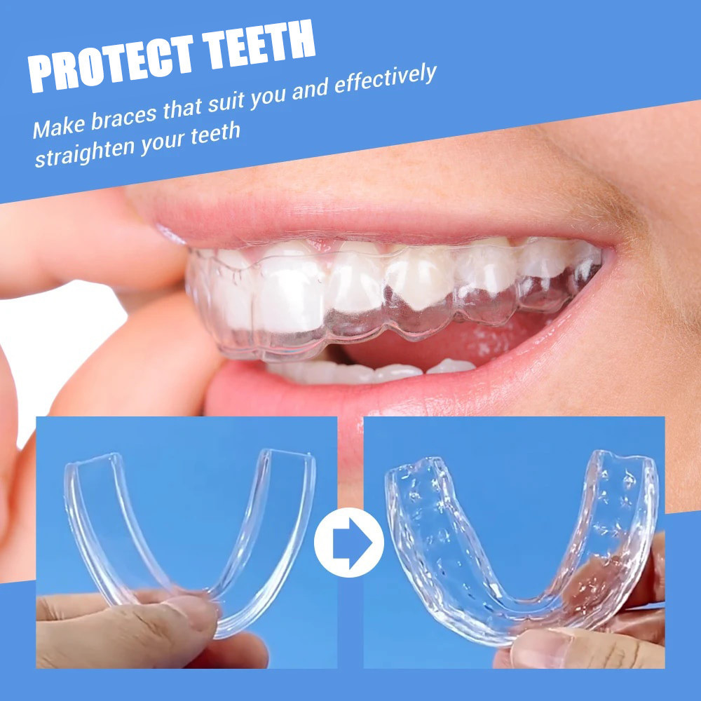 Silicone Mouth Guard Stop Teeth Grinding Anti Snoring | Shopee Philippines