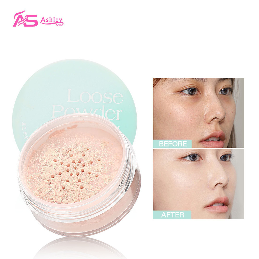 Ashley Shine Loose Powder 8g Oil Control Matte Natural Long Wear Face ...