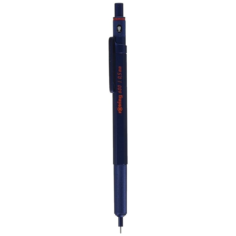 ROTRING 600 Iron Blue Mechanical Pencil 0.5mm Knock Type 2119971 ...