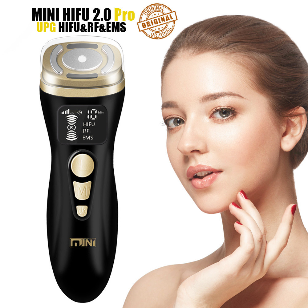 HIFU 2.0 Black Magic Mini HIFU Machine Ultrasound RF EMS Microcurrent ...