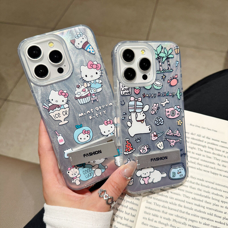 Girls Cute Kitty KT Feather Gauze Case for Tecno Spark 20 Pro 5G 20c 10 ...