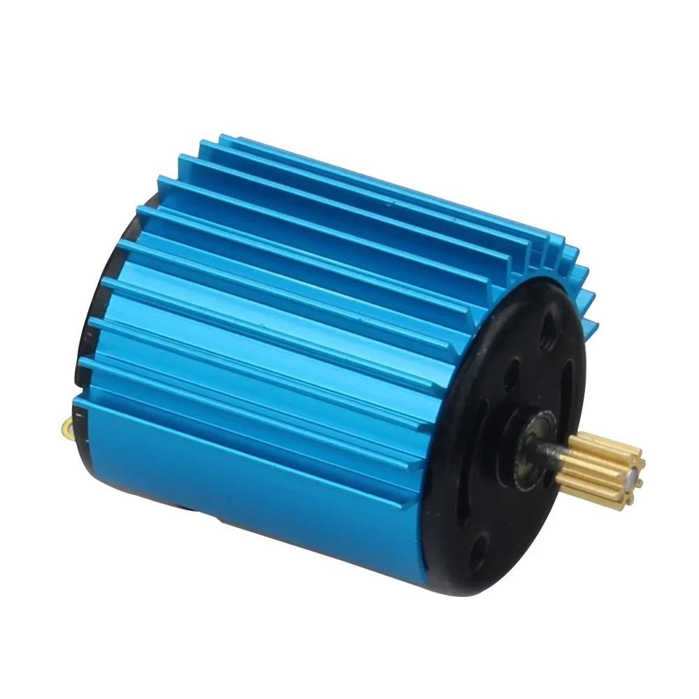 Motor De Alta Velocidad 370 Para WPL C24 Y MN D90 - 52000 RPM Con Radiador De Aluminio, Accesorio De Mejora Para RC Car
