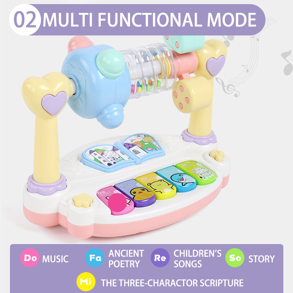 Early Educational Development Baby Electronic Keyboard Piano Drum Kids ...