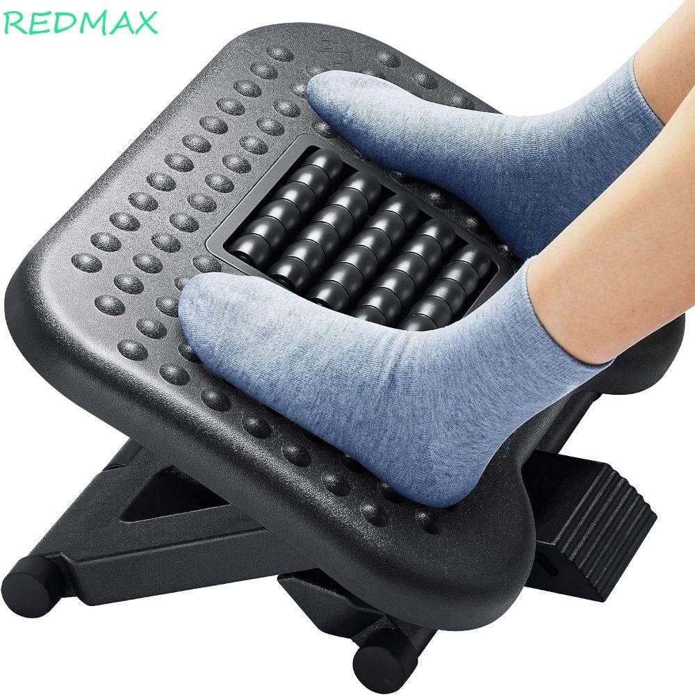 REDMAX Under Desk Footrest, Adjustable Ergonomic Tilt Office Foot Rest ...