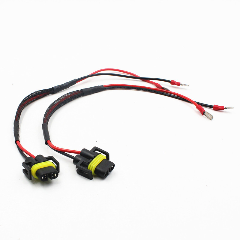 H11 2PCS To H11B Headlight Fog Light Conversion Connector Wiring ...