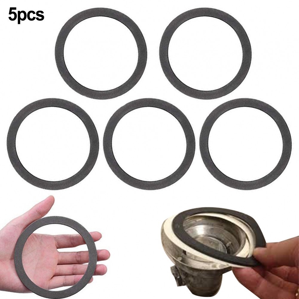 Seal Ring Strainer Gasket 5pcs Drain Kitchen No Need Plumber Putty Sink Shopee Philippines