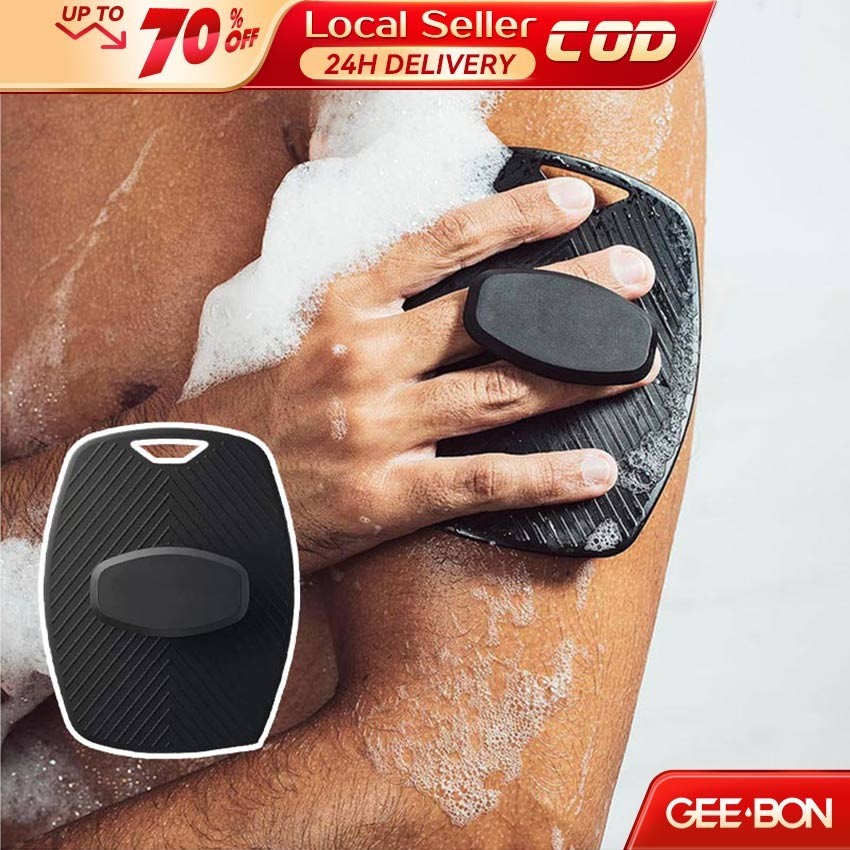 GEEBON Body Buffer Premium Silicone Shower Scrubber for Nourishing ...
