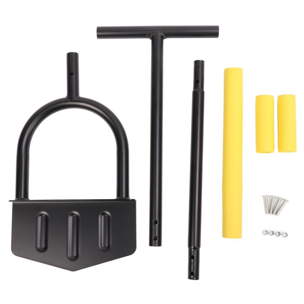 Manual Lawn Edger, Half Moon Grass Edger With T-style Long Handle Landscaping Step Edging Tool For Sidewalk Driveway Flower Beds