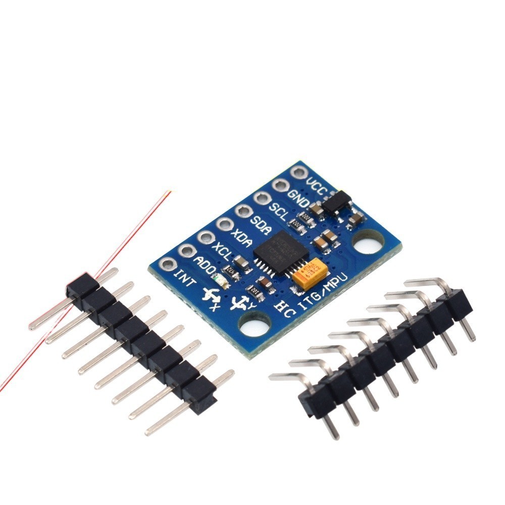 ∧GY-521 MPU6050 module three-dimensional angle sensor 6DOF three-axis ...