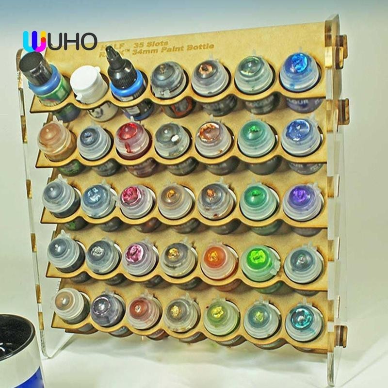 [WUHO] Paint Storage Rack DIY Container Rack Artists Tool Paints ...