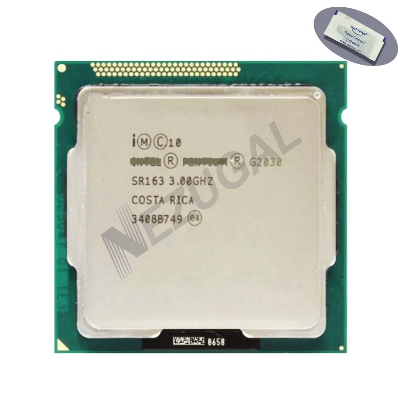 G2030 SR163 3 Ghz Dual Core 3M 55W LGA1155 CPU processor | Shopee ...