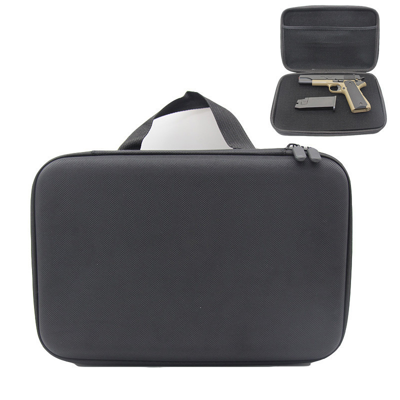 Tactical Gun Case for Pistol Revolver Handgun, Padded Pistol Handgun ...