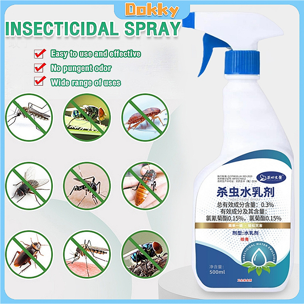 D.K 500ml Insecticide Spray Insect Killer For Home Repellent | Shopee ...