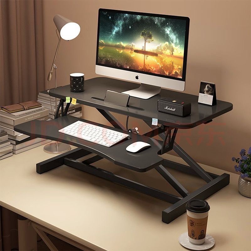 Computer Lifting Table Monitor Elevated Rack Notebook Stand Standing ...