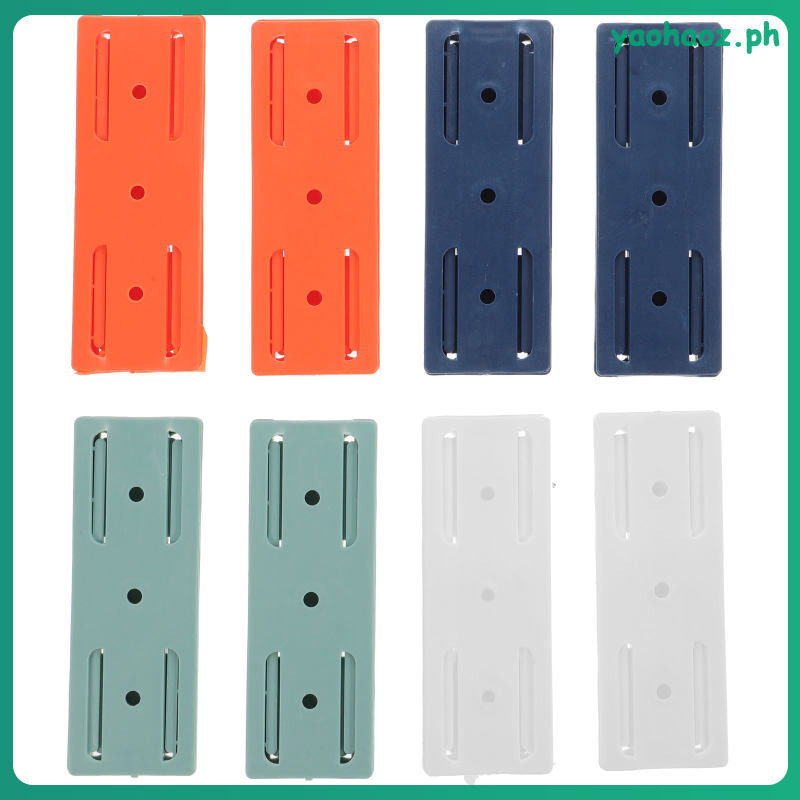 Clothes Hanging Rack Stand Punch Free Socket Holder Hanger Wall Mount ...