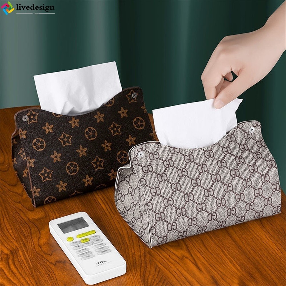 [LVDN] Fashion Luxury Brand Tissue Box Holder Luxury Brand Toilet ...