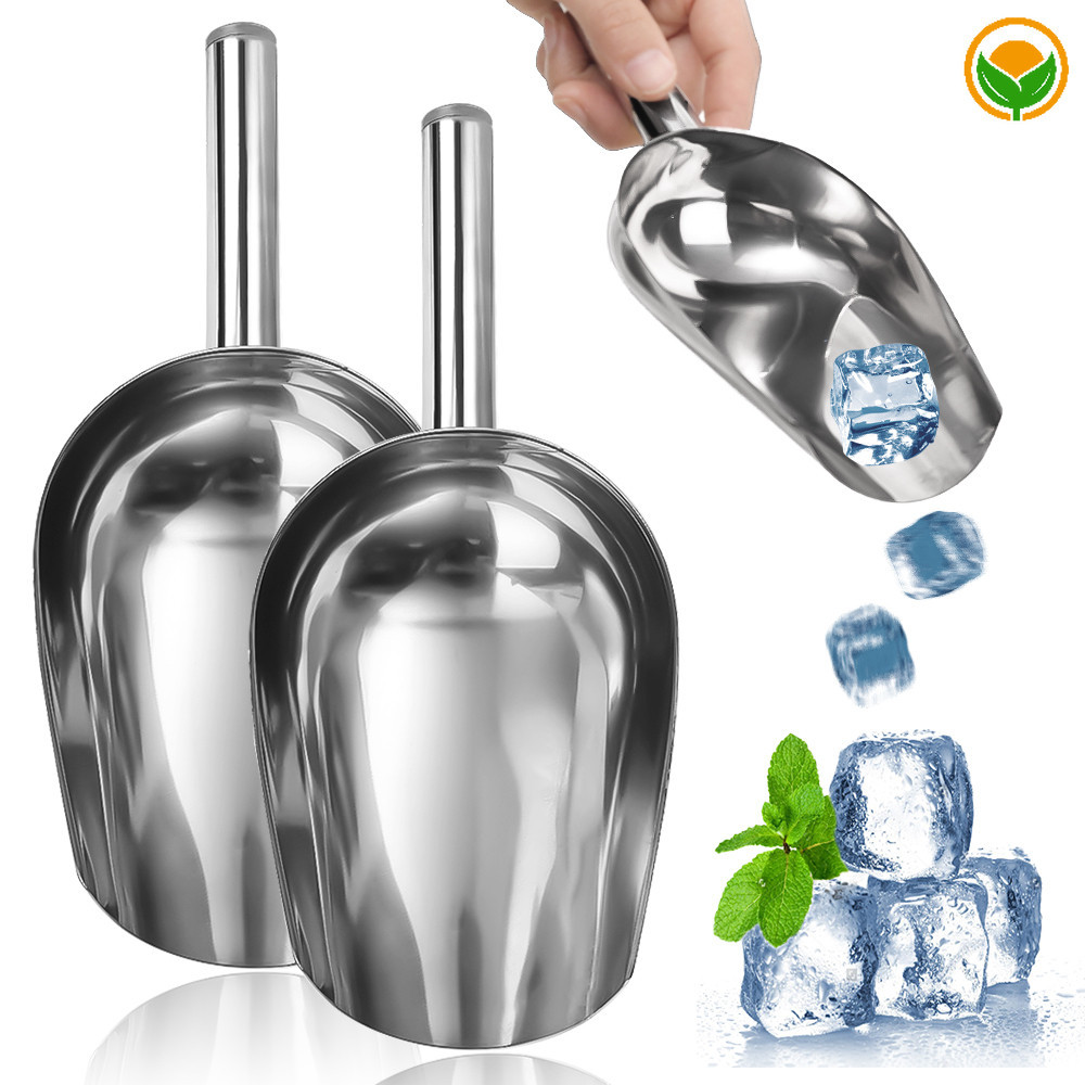 Multi-Purpose Multi-size Stainless Steel Kitchen Rice Dispenser Shovel ...